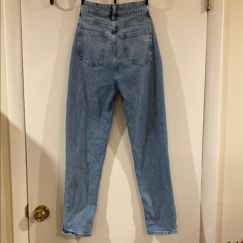 H&M Blue High Rise Women's Jeans - Picture 3 of 3